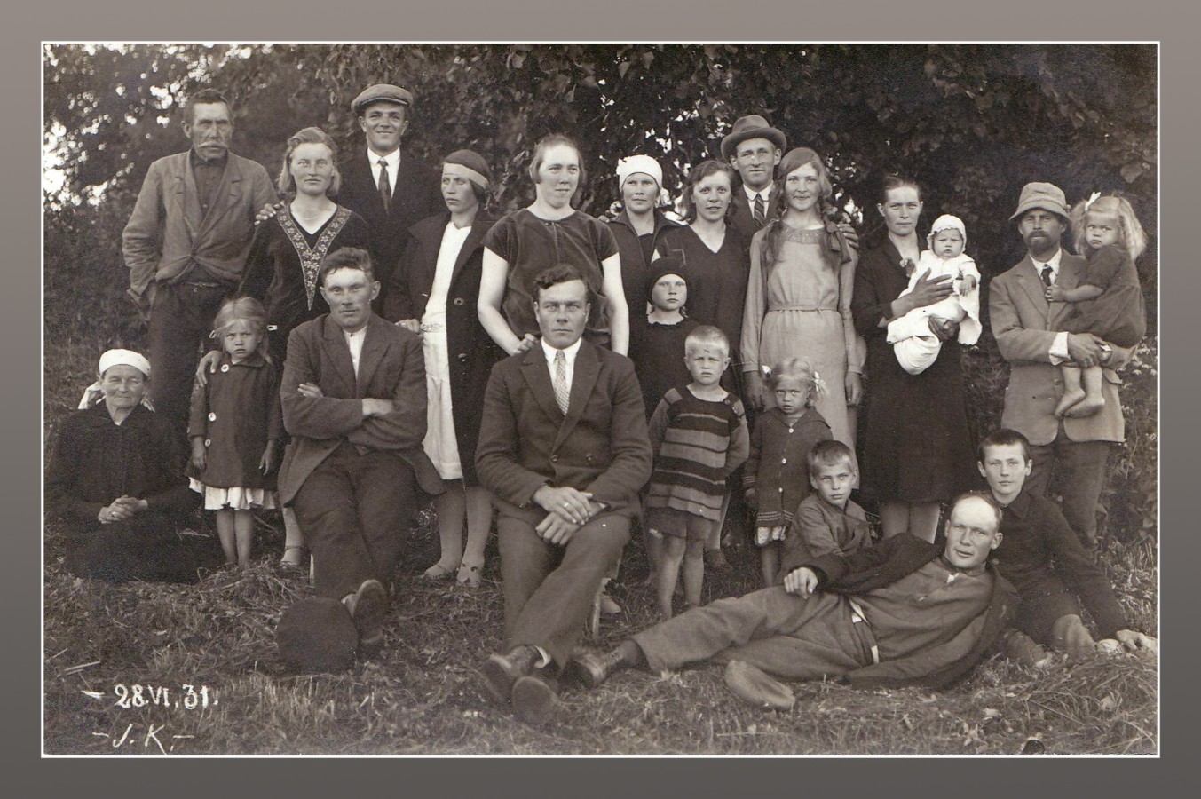 Karitsa ja Jõe talu rahvas 1931
