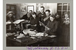 Juuru sidejaoskonna töötajad 1951